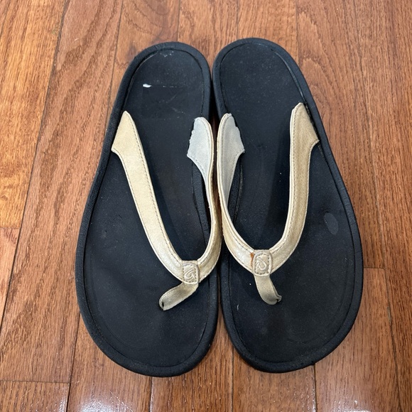 OluKai Shoes - Olukai Ohana Thong Sandals Flip Flops Women’s Size 10 Tan